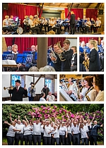 Koncert med Br�nderslev Harmoniorkester - �l, sang og hornmusik