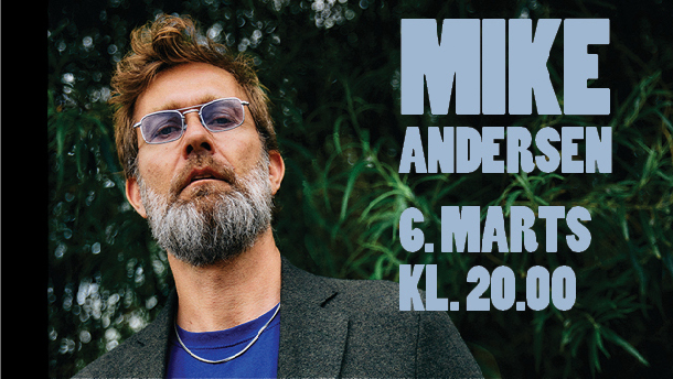 Mike Andersen Solo - blues, soul og storytelling i Helios