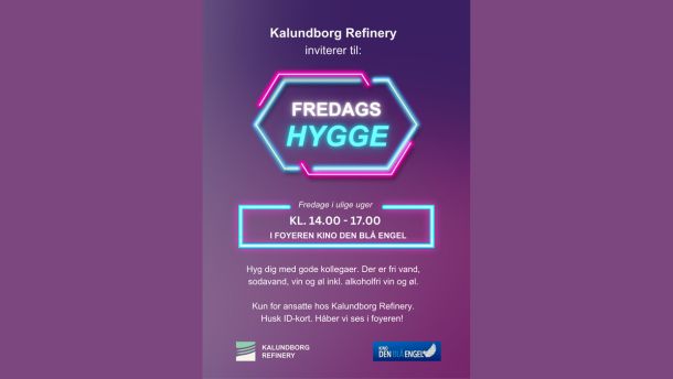Fredags hygge Kalundborg Refinery
