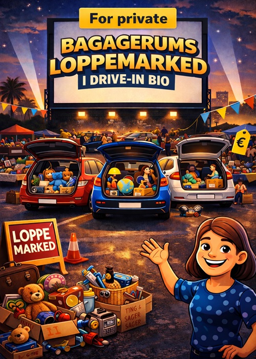 Bagagerumssalg loppemarked