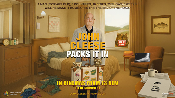 John Cleese Packs It In